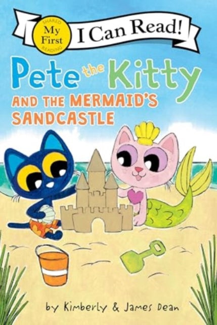 Pete the Kitty and the Mermaids Sandcastle