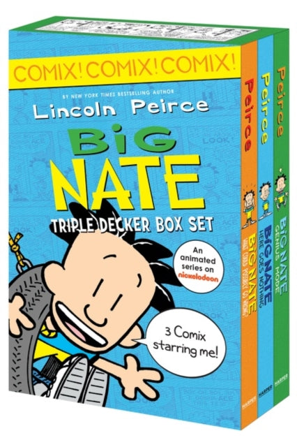 Big Nate: Triple Decker Box Set: Big Nate: What Could Possibly Go Wrong? and Big Nate: Here Goes Nothing, and Big Nate: Genius Mode