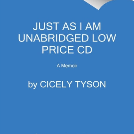 Just as I Am Low Price CD