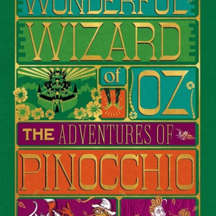 Adventures of Pinocchio and Wonderful Wizard of Oz MinaLima Illus. Intl Box Set The Adventures of Pinocchio The Wonderful Wizard of Oz