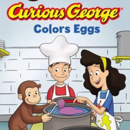 Curious George Colors Eggs