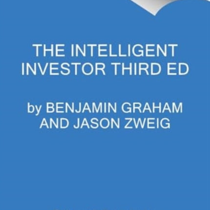 The Intelligent Investor 3rd Ed.