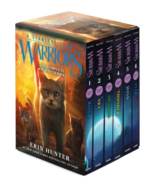 Warriors A Starless Clan Box Set Volumes 1 to 6