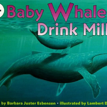 Baby Whales Drink Milk