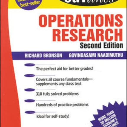 Schaum's Outline of Operations Research