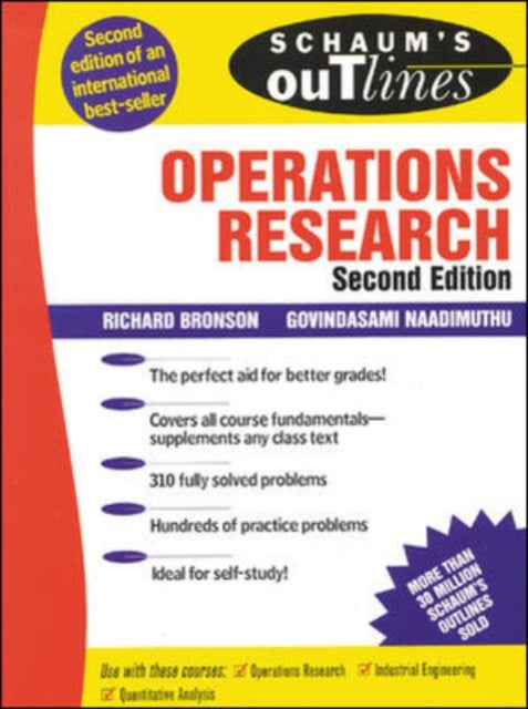 Schaum's Outline of Operations Research