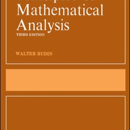 Principles of Mathematical Analysis (Int'l Ed)