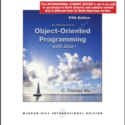 An Introduction to Object-Oriented Programming with Java (Int'l Ed)