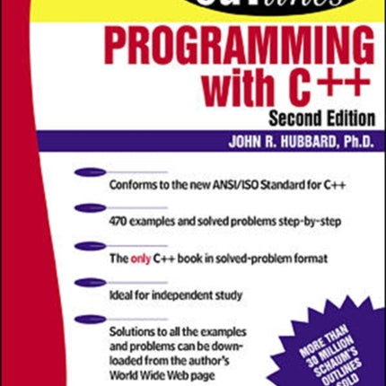 Schaum's Outline of Programming with C++