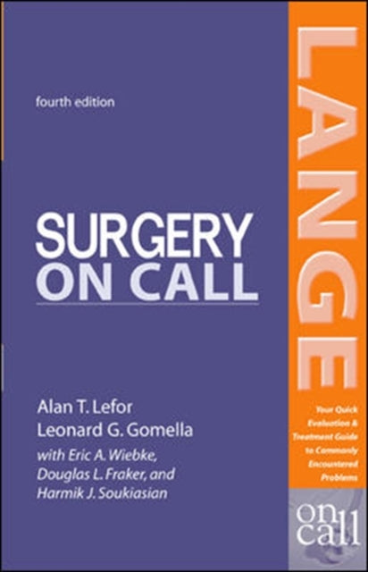 Surgery On Call Fourth Edition