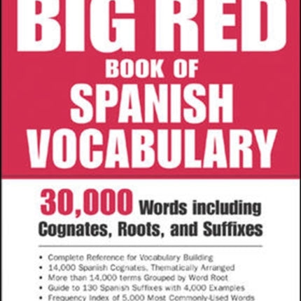 The Big Red Book of Spanish Vocabulary