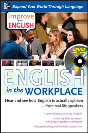 Improve Your English: English in the Workplace (DVD w/ Book)