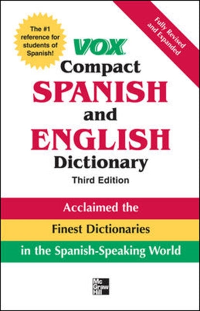 Vox Compact Spanish & English Dictionary, 3E (HC)