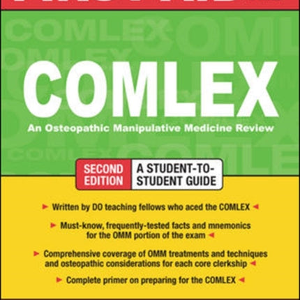 First Aid for the COMLEX Second Edition