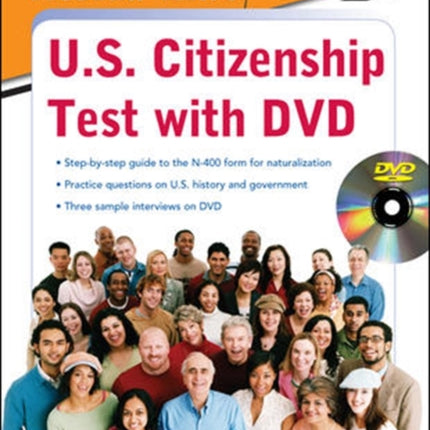 McGraw-Hill's U.S. Citizenship Test with DVD