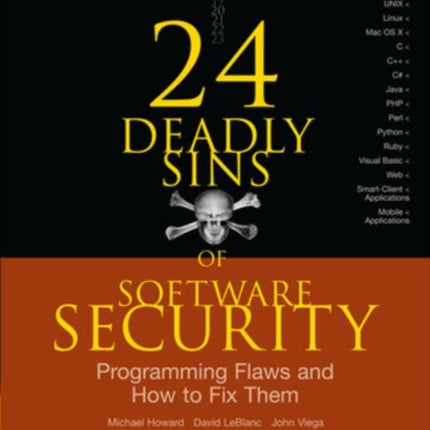 24 Deadly Sins of Software Security: Programming Flaws and How to Fix Them