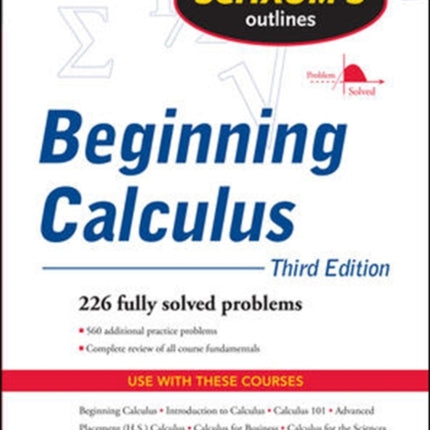 Schaum's Outline of Beginning Calculus, Third Edition