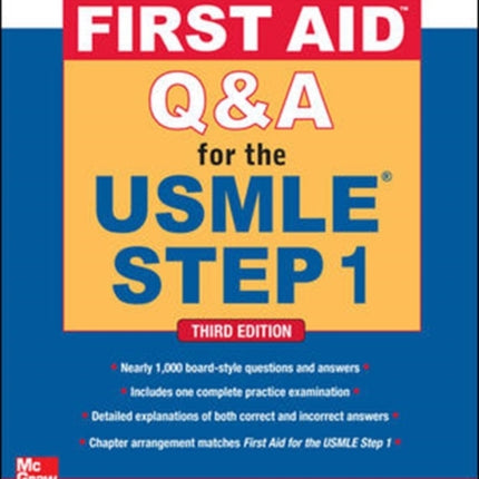 First Aid Q&A for the USMLE Step 1, Third Edition