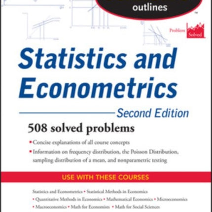 Schaum's Outline of Statistics and Econometrics, Second Edition