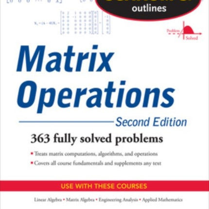 Schaum's Outline of Matrix Operations