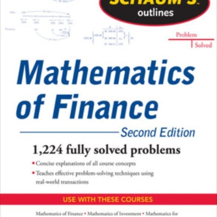 Schaum's Outline of  Mathematics of Finance, Second Edition