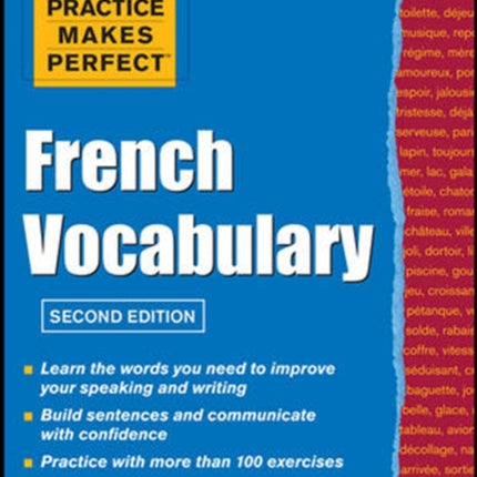 Practice Make Perfect French Vocabulary