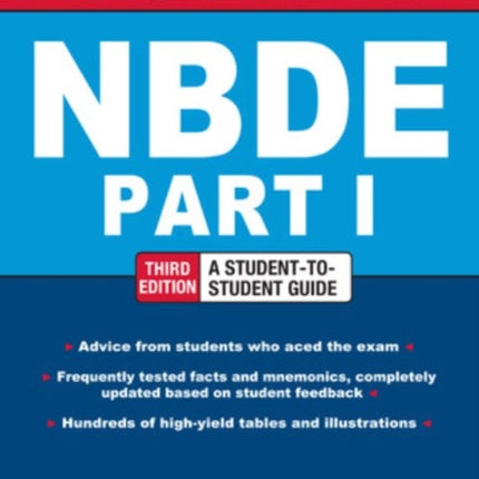 First Aid for the NBDE Part 1, Third Edition