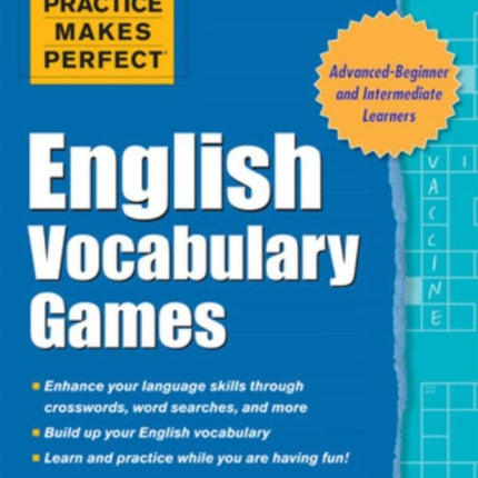 Practice Makes Perfect English Vocabulary Games