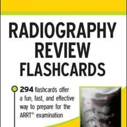 LANGE Radiography Review Flashcards