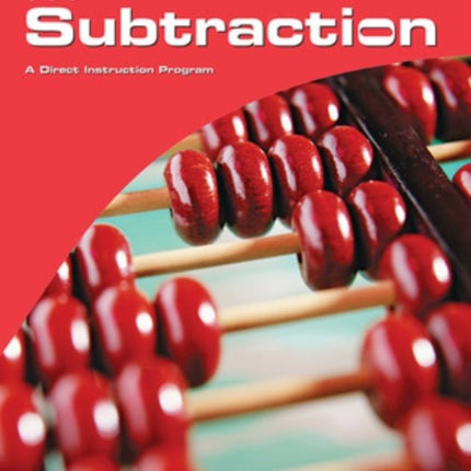 Corrective Mathematics Subtraction, Teacher Materials