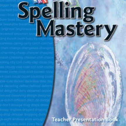 Spelling Mastery Level C, Teacher Materials