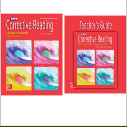 Corrective Reading Comprehension Level B1, Teacher Materials Package