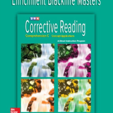 Corrective Reading Comprehension Level C, Enrichment Blackline Master