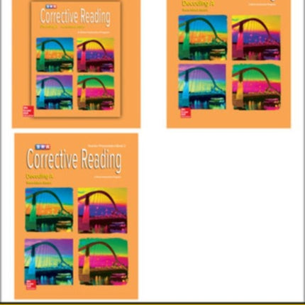 Corrective Reading Decoding Level A, Teacher Materials Package