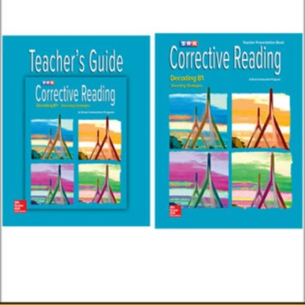 Corrective Reading Decoding Level B1, Teacher Materials Package