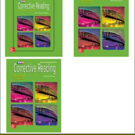 Corrective Reading Decoding Level C, Teacher Materials Package