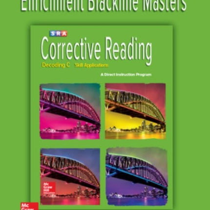 Corrective Reading Decoding Level C, Enrichment Blackline Master