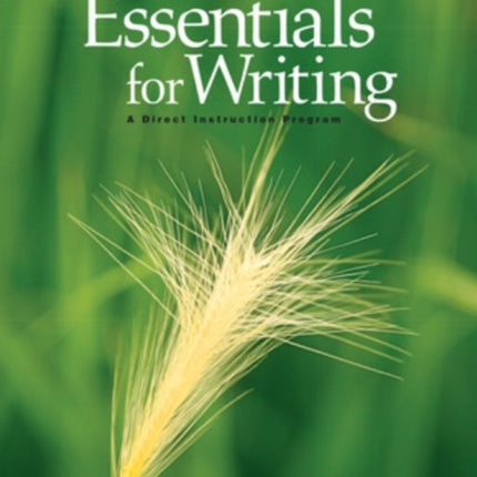 SRA Essentials for Writing Textbook