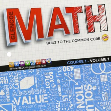 Glencoe Math, Course 1, Student Edition, Volume 1