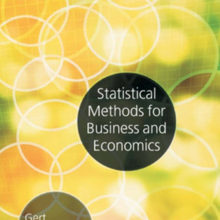 Statistical Methods for Business and Economics