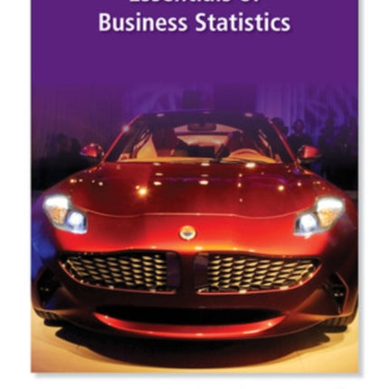 Essentials of Business Statistics