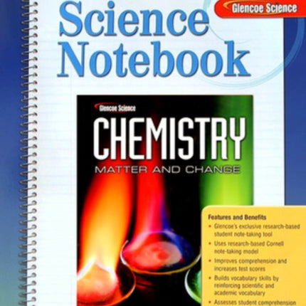 Chemistry: Matter & Change, Science Notebook, Student Edition