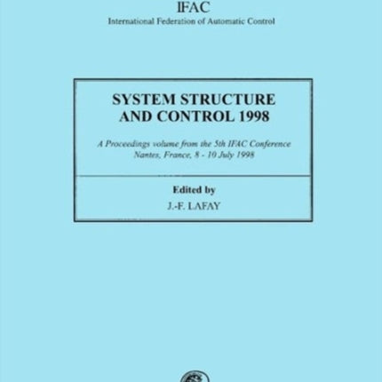 System Structure and Control 1998 2Volume Set