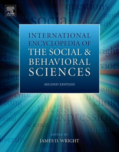 International Encyclopedia of the Social  Behavioral Sciences