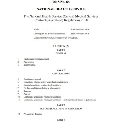 The National Health Service General Medical