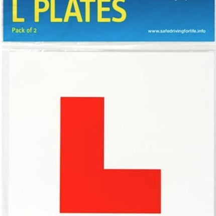 The official DVSA magnetic L plates