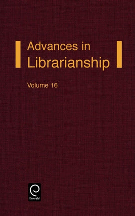 Advances in Librarianship