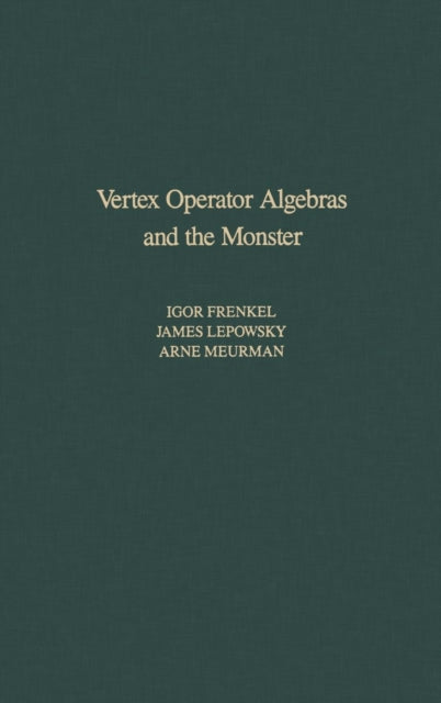 Vertex Operator Algebras and the Monster
