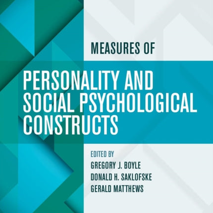 Measures of Personality and Social Psychological Constructs
