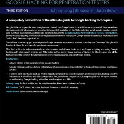 Google Hacking for Penetration Testers